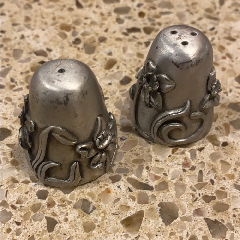 Vintage salt and pepper shakers